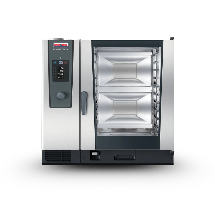 RATIONAL iCombi Classic 10 Full-Size Combi Oven — Natural Gas, 208/240V, 1 Phase